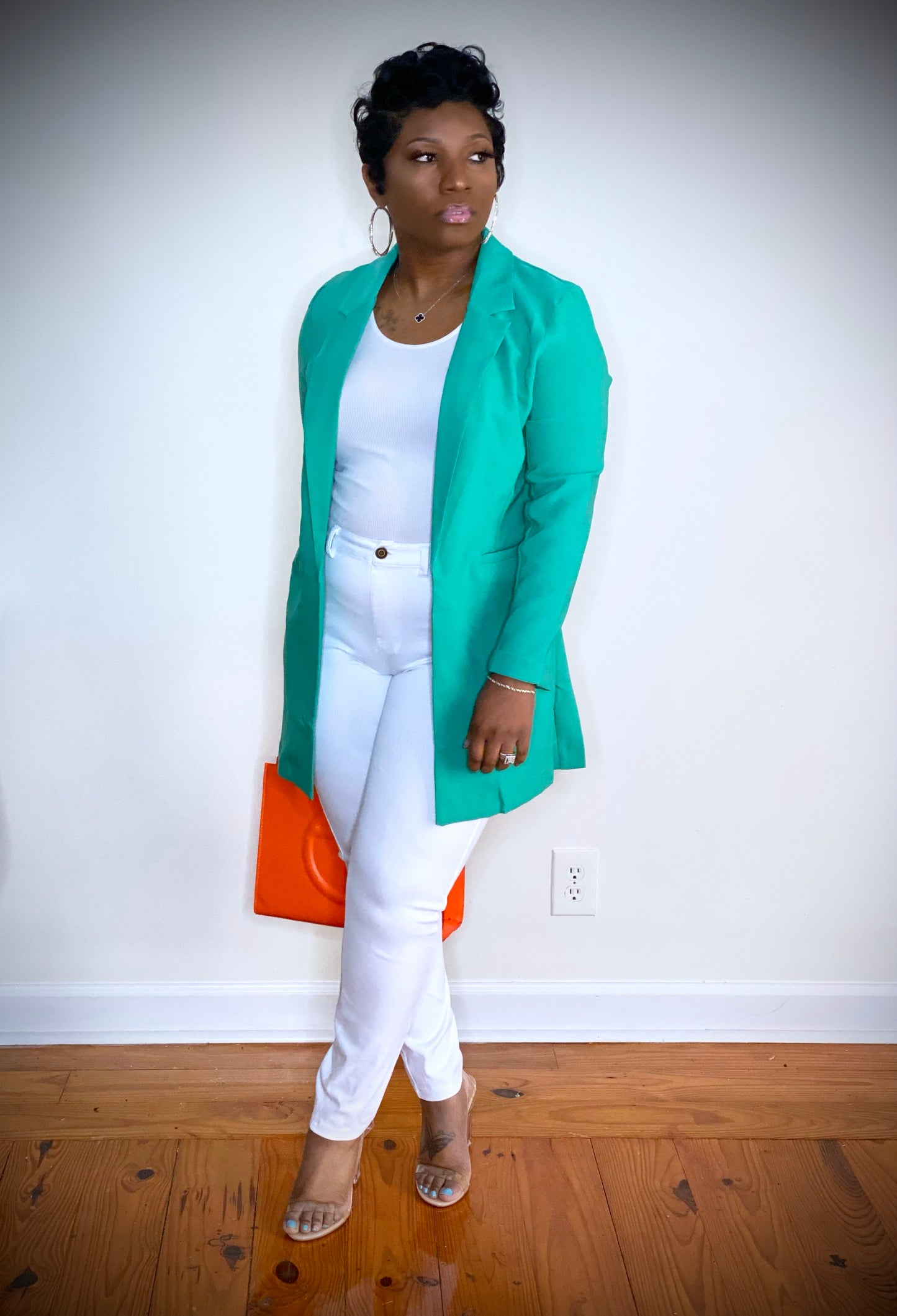 Spring Blazer (Lake Green)